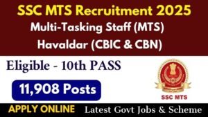 SSC MTS Recruitment 2025