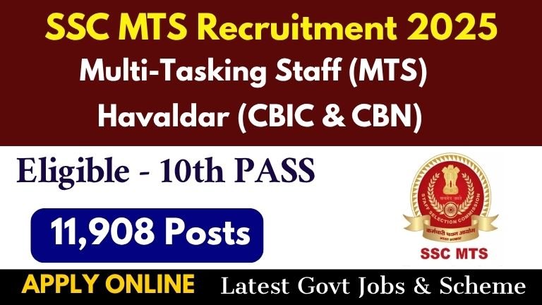 SSC MTS Recruitment 2025