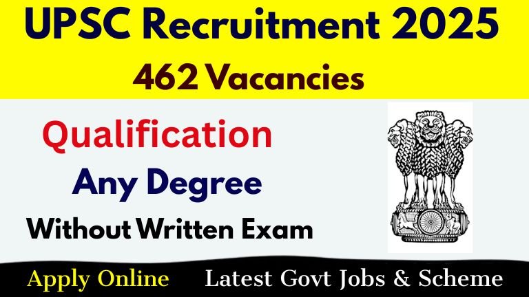 UPSC Recruitment 2025